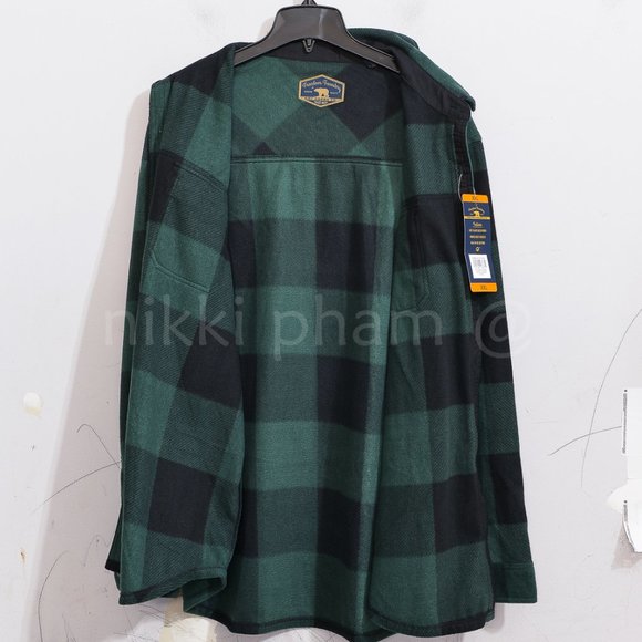 NWT Men’s Super Plush Shirt Jacket Freedom Foundry - Picture 5 of 6